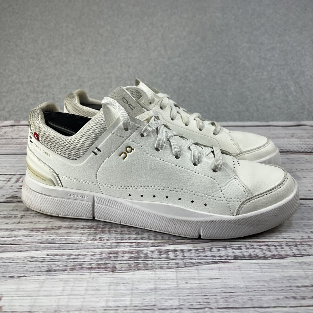 ON Cloud The Roger Advantage Sneakers Women's Sz 8.5 White Shoes